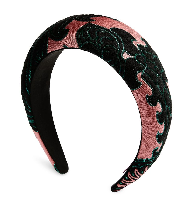 La Doublej La Doublej Jacquard Cushioned Medici Headband