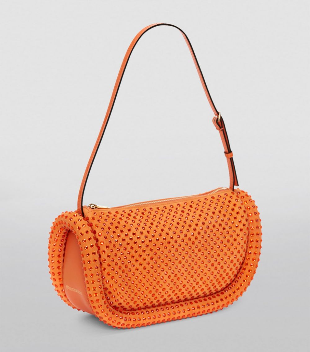 Jw Anderson Jw Anderson Leather Embellished Bumper-15 Shoulder Bag