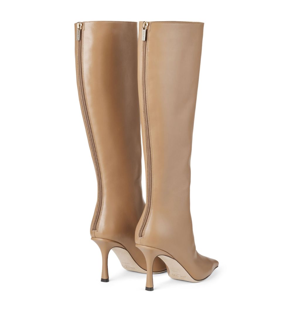 Jimmy Choo Jimmy Choo Agathe 85 Calfskin Boots