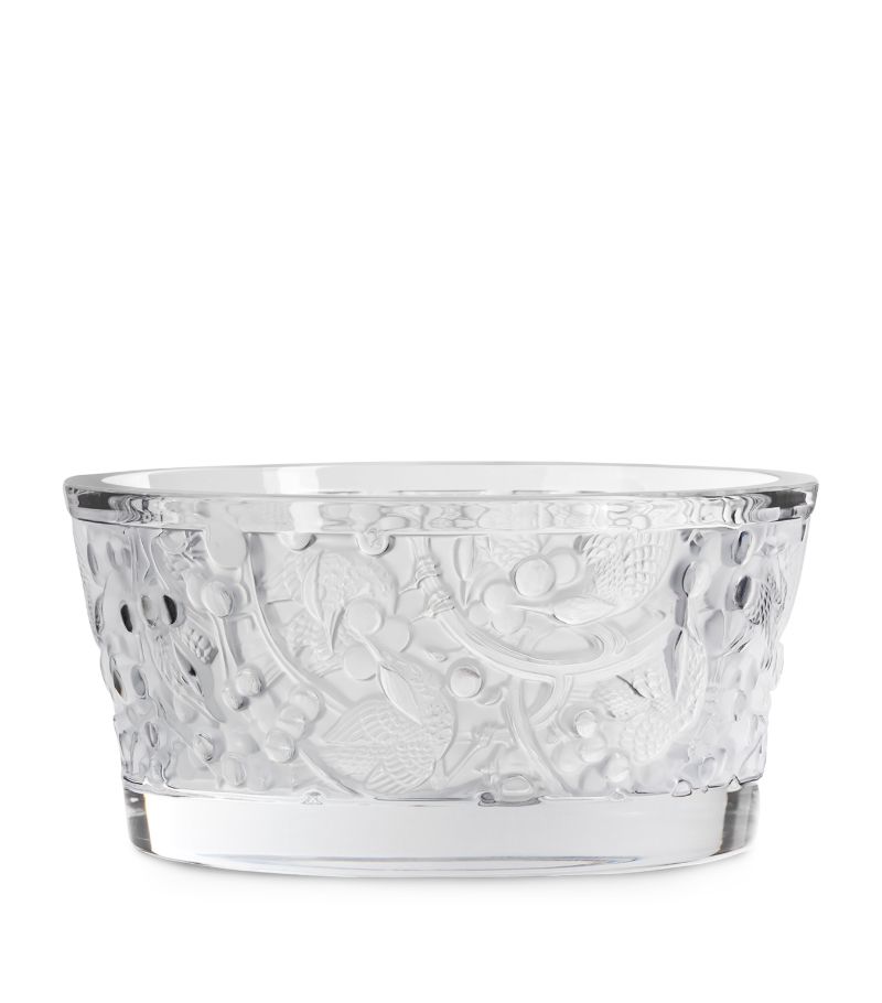 Lalique Lalique Crystal Merles Et Raisins Bowl