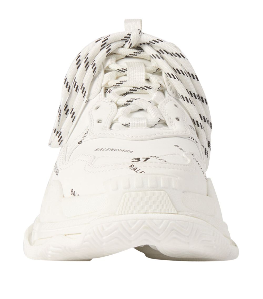 Balenciaga Balenciaga All-Over Logo Triple S Sneakers