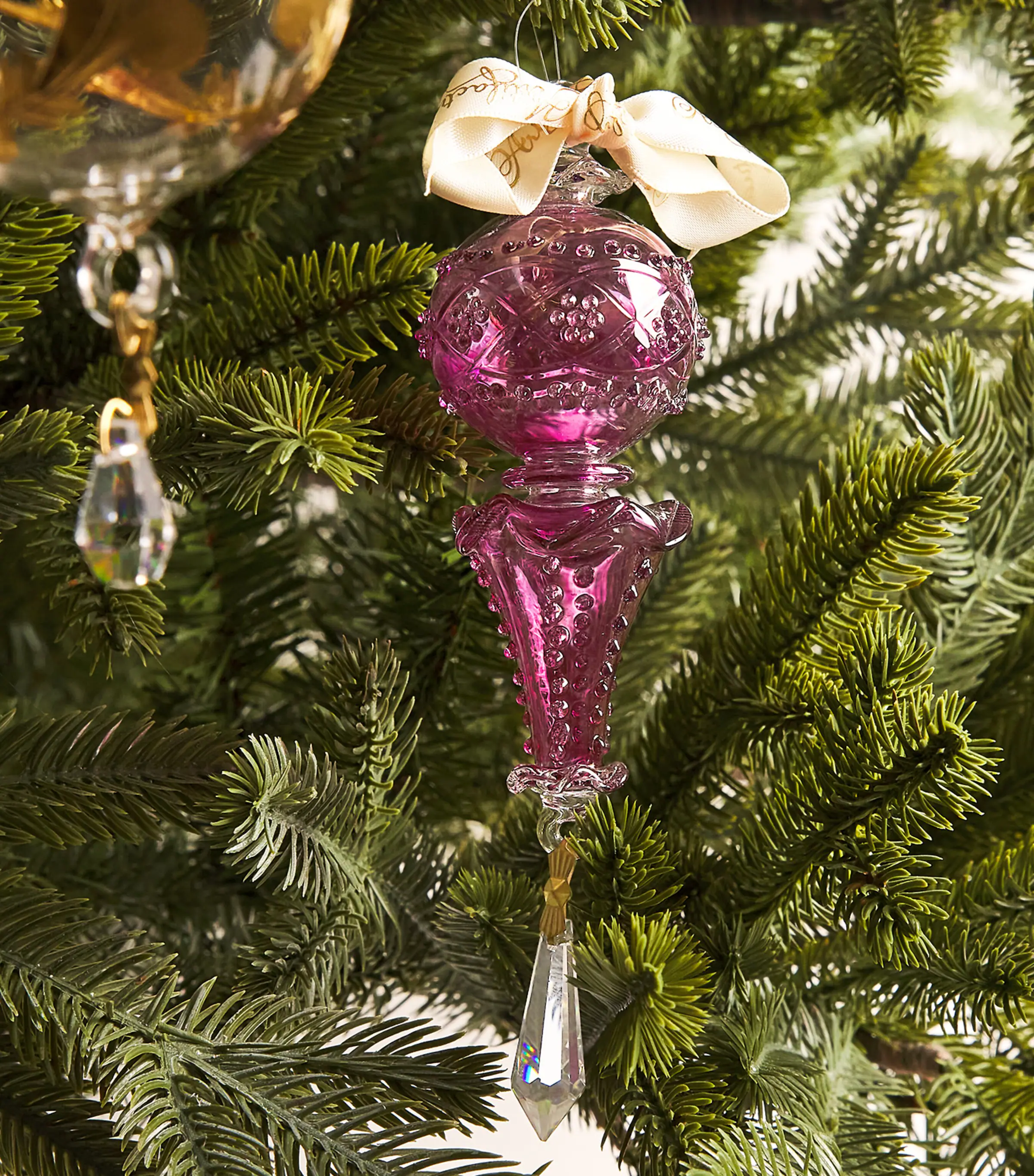 Artifactually Artifactually Crystal Embellished Chandelier Tree Decoration