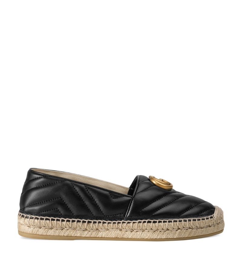 Gucci Gucci Leather Double G Espadrilles