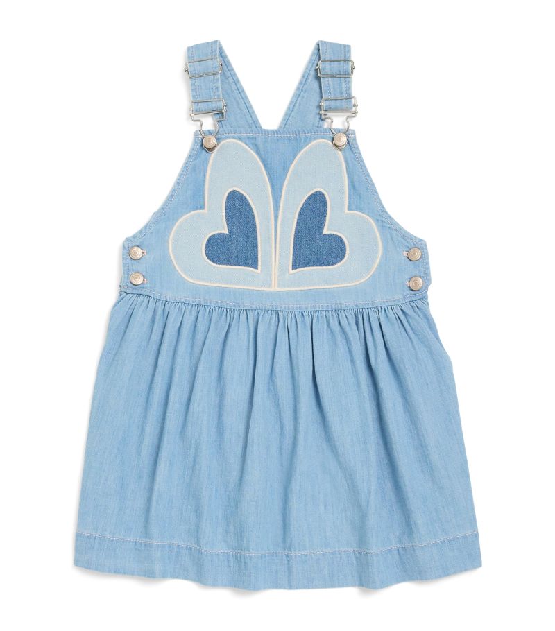 Zimmermann Kids Zimmermann Kids Denim Heart Dress (1-12 Years)