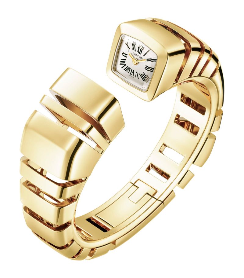 Cartier Cartier Yellow Gold Reflection De Cartier Cuff Watch 18.4Mm