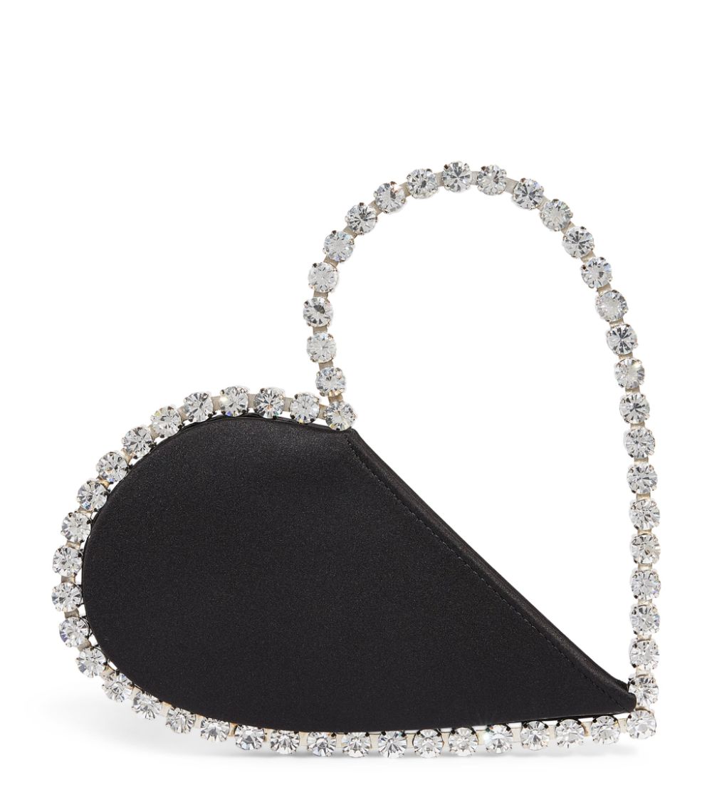 L'Alingi L'Alingi Satin Embellished Love Clutch Bag