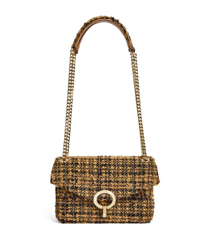  Sandro Tweed Yza Shoulder Bag