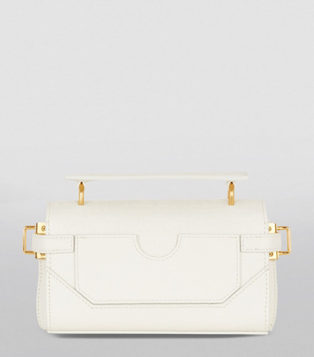 Balmain Balmain Leather B-Buzz 19 Shoulder Bag