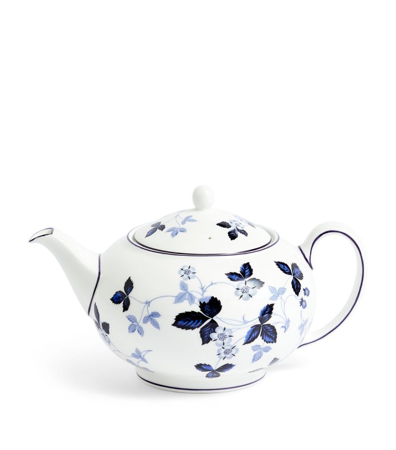 Wedgwood Wedgwood Wild Strawberry Inky Blue Teapot