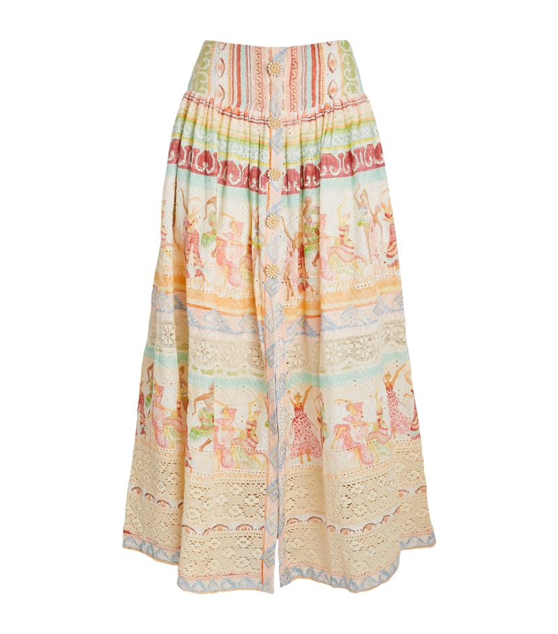 Hayley Menzies Hayley Menzies Broderie Anglaise Maxi Skirt