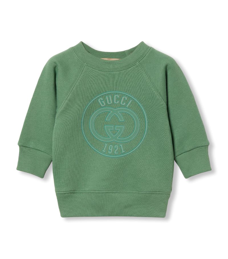 Gucci Gucci Kids Interlocking Logo Sweatshirt (3-24 Months)