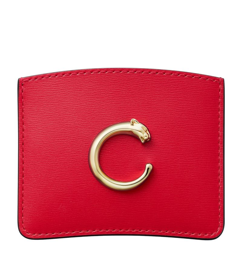 Cartier Cartier Leather Panthère de Cartier Card Holder