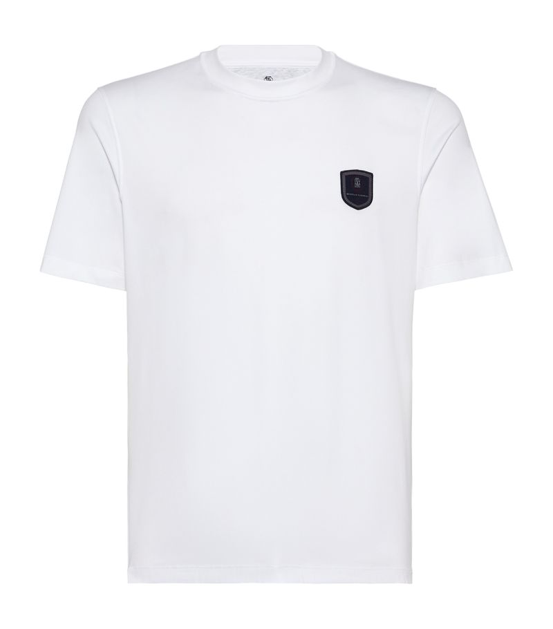 Brunello Cucinelli Brunello Cucinelli Tennis Badge T-Shirt