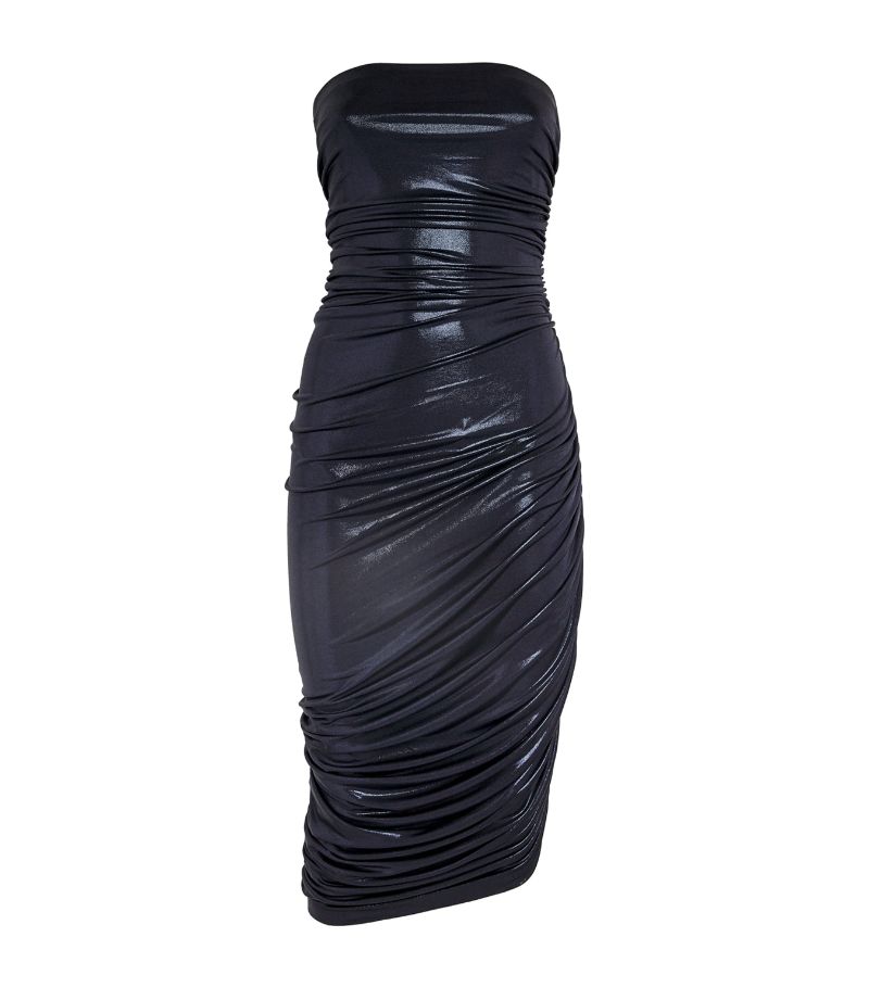 Norma Kamali Norma Kamali Strapless Diana Midi Dress