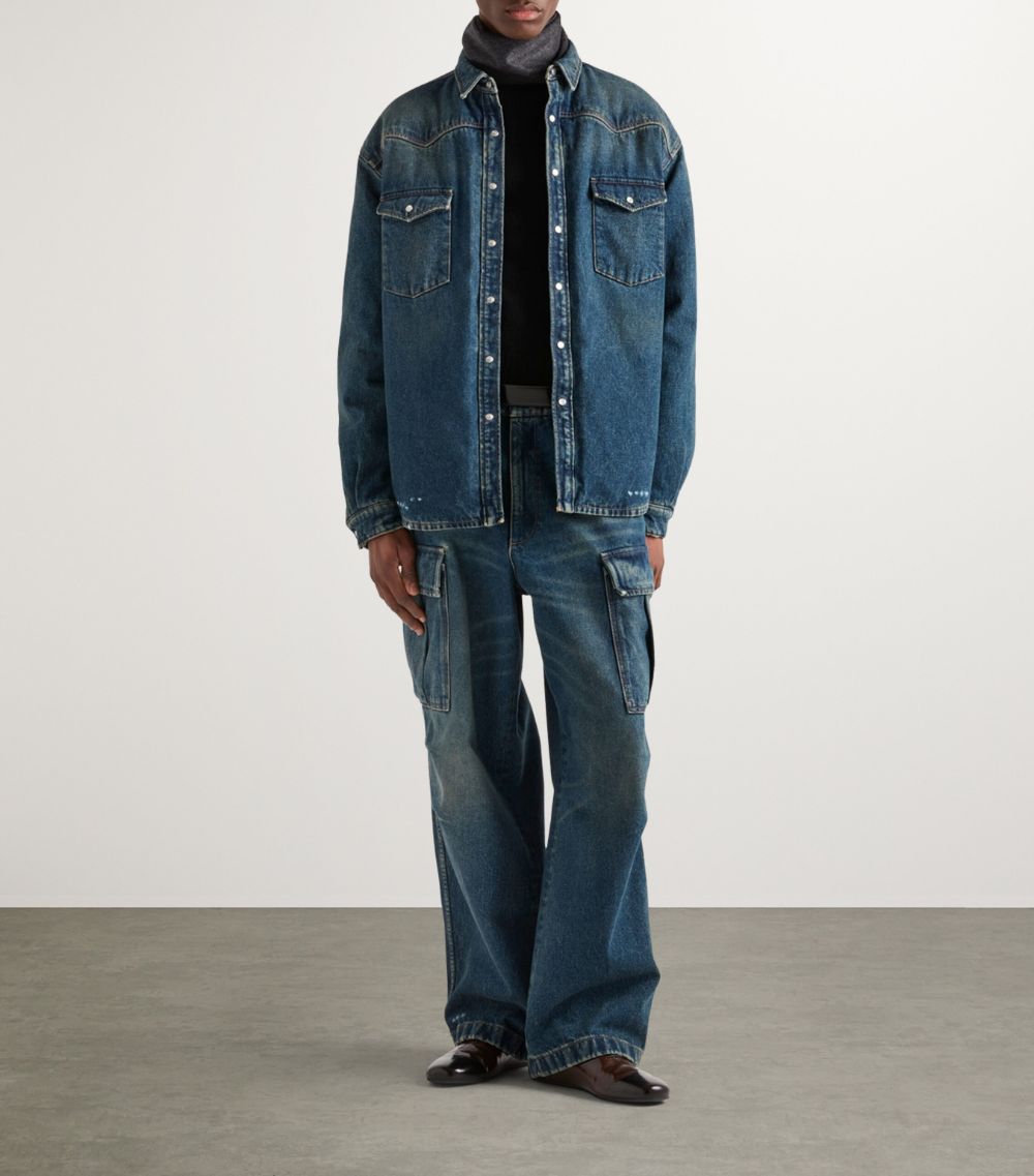 Prada Prada Padded Denim Shirt