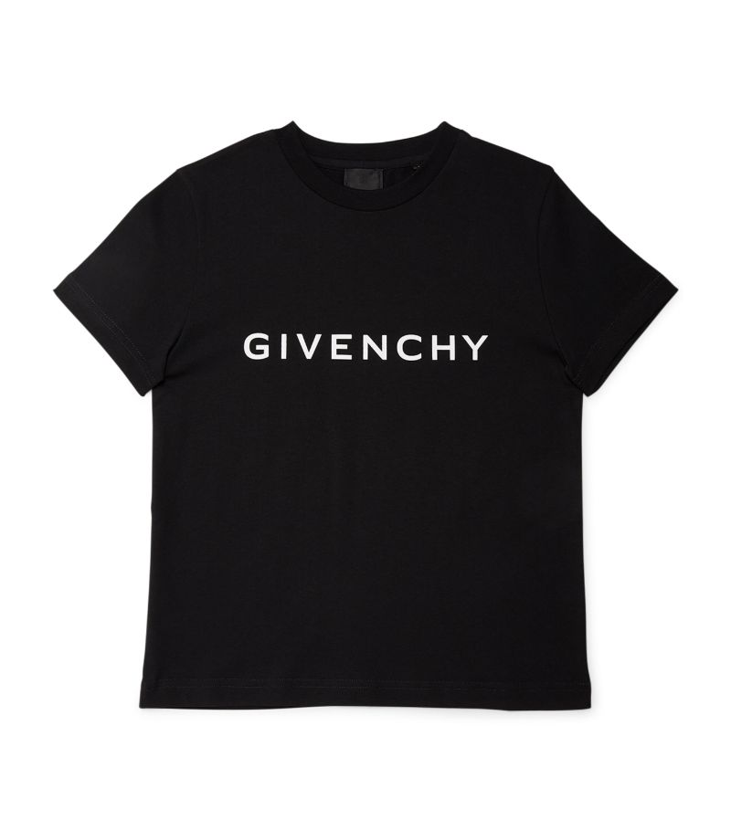 Givenchy Givenchy Kids Cotton Logo T-Shirt (4-12+ Years)