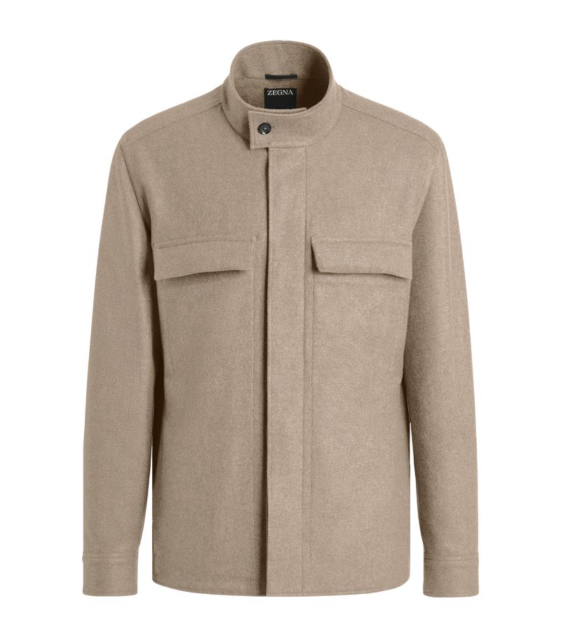 zegna Zegna Oasi Cashmere Overshirt