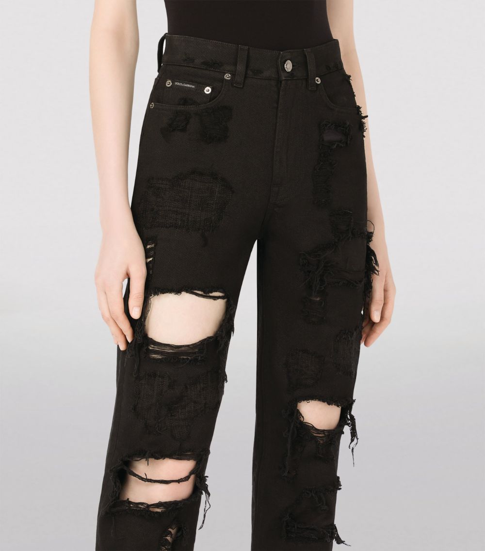 Dolce & Gabbana Dolce & Gabbana Distressed Jeans