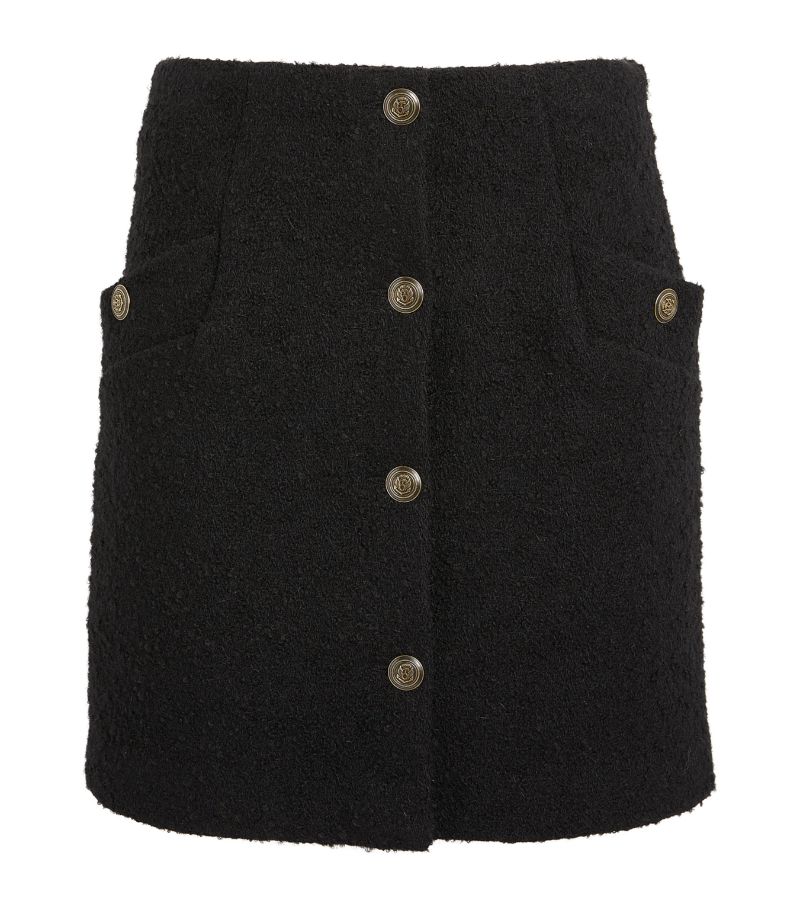  Sandro Bouclé Mini Skirt