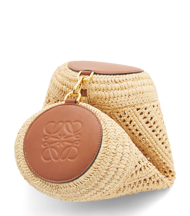 Loewe Loewe Raffia-Blend Pouch