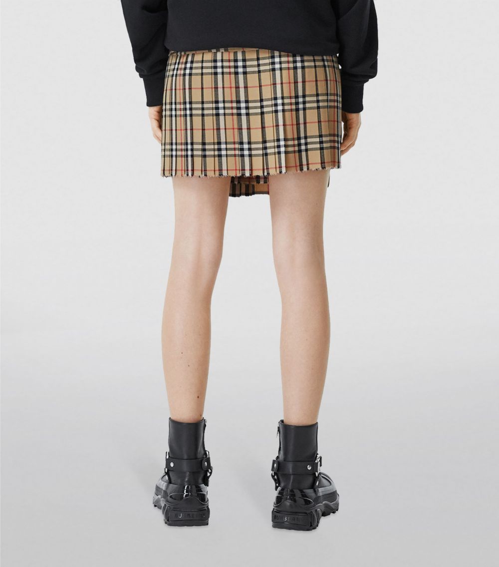 Burberry Burberry Wool Vintage Check Kilt