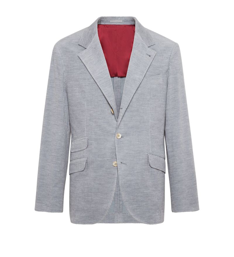 Brunello Cucinelli Brunello Cucinelli Cotton-Cashmere Corduroy Cavallo Blazer