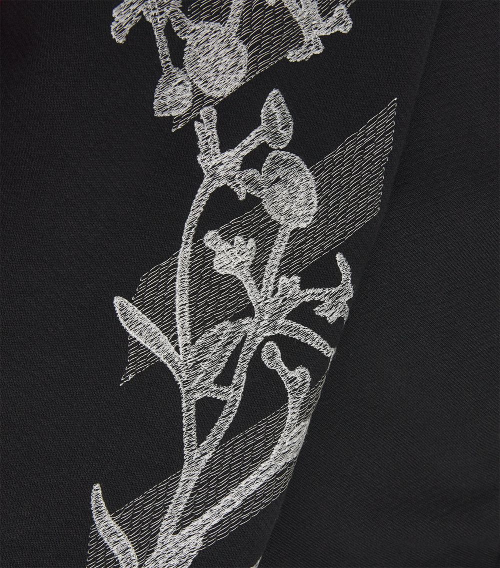 OFF-WHITE Off-White Diagonal Flower Skate Hoodie