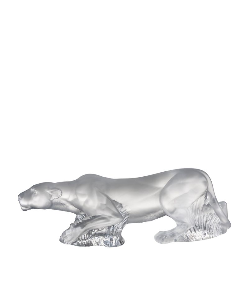 Lalique Lalique Crystal Timbavati Lioness Sculpture