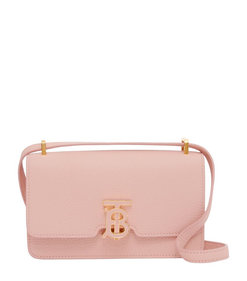 Burberry Burberry Mini Leather TB Monogram Cross-Body Bag