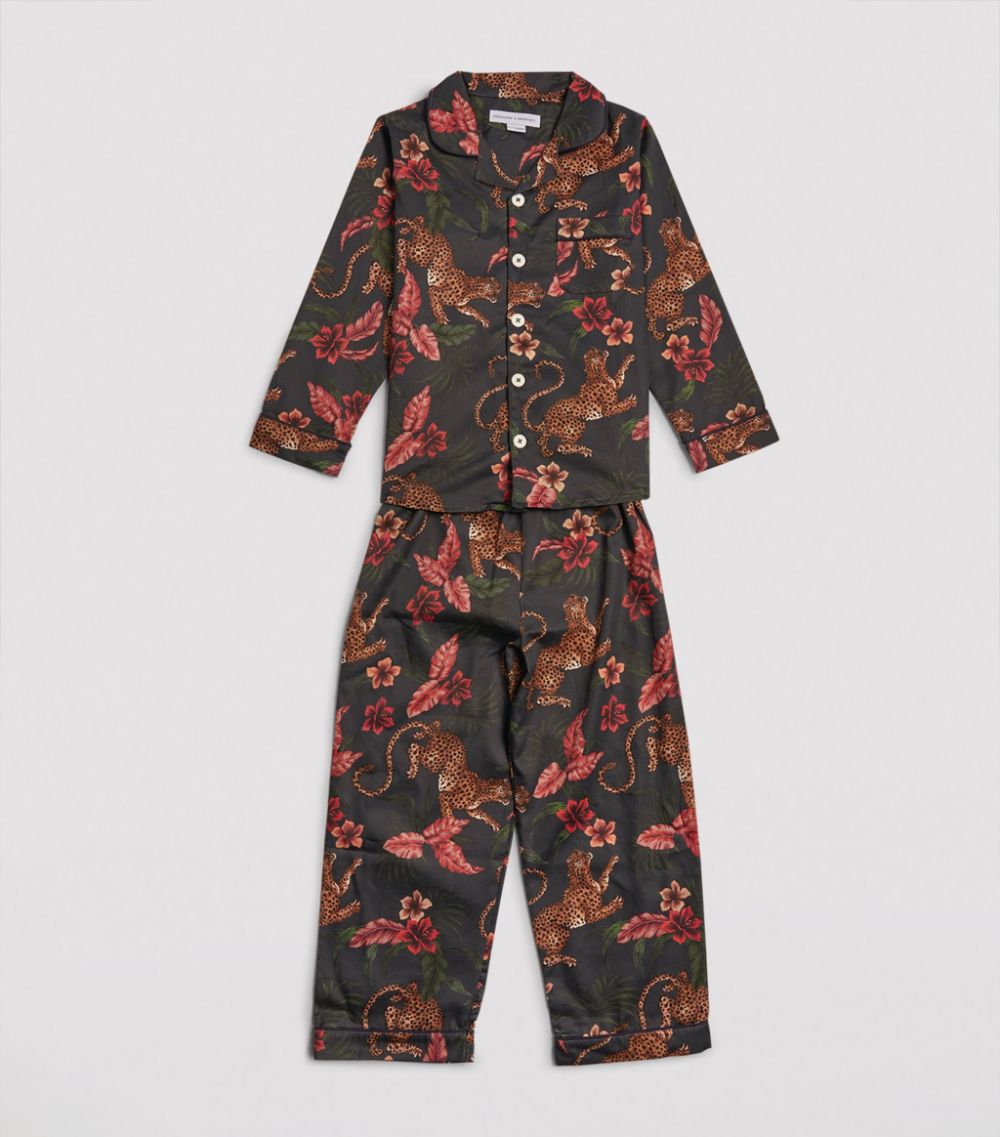 Desmond & Dempsey Kids Desmond & Dempsey Kids Organic Cotton Soleia Print Pyjama Set (2-9 Years)