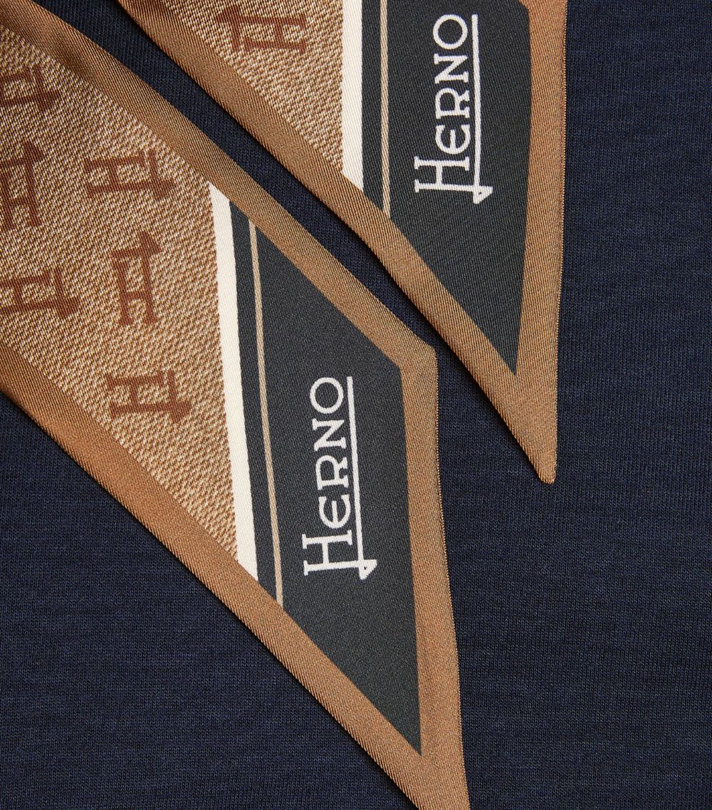 Herno Herno Padded-Sleeve Scarf Jacket