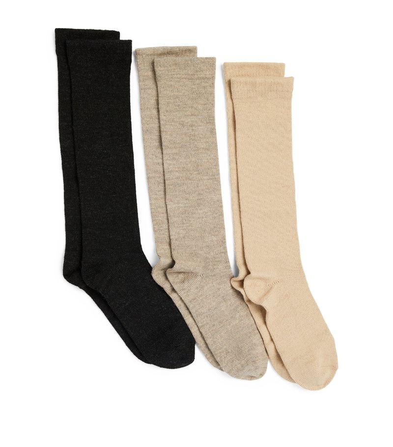 Lauren Manoogian Lauren Manoogian Wool-Blend Long Socks (Pack Of 3)