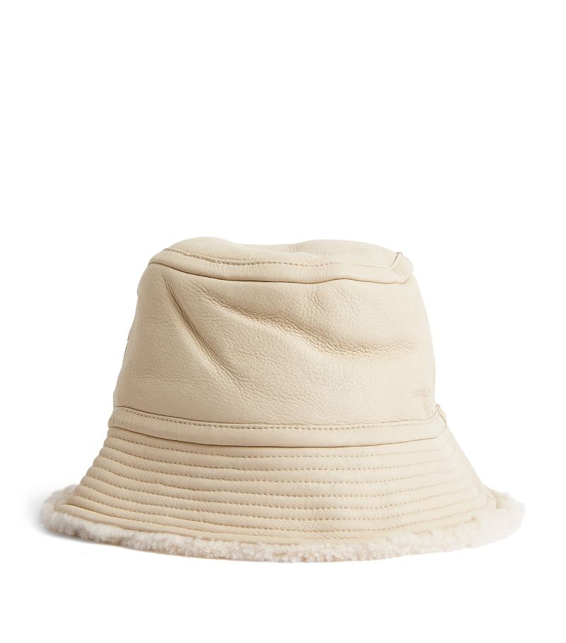 Yves Salomon Yves Salomon Merino-Lambskin Bucket Hat