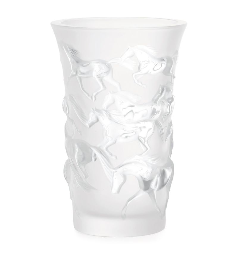 Lalique Lalique Crystal Mustang Vase (17.5cm)