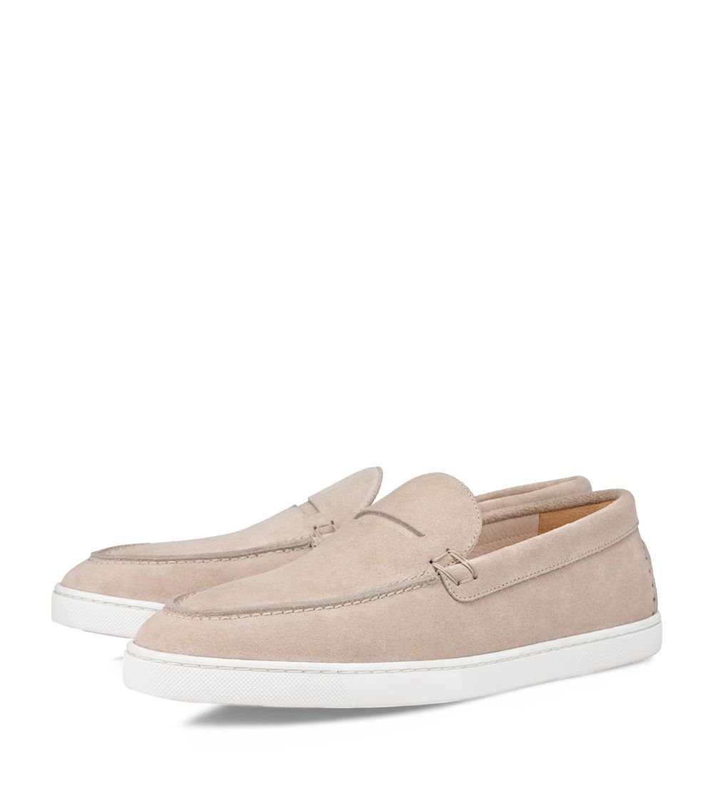 Christian Louboutin Christian Louboutin Varsiboat Suede Boat Shoes