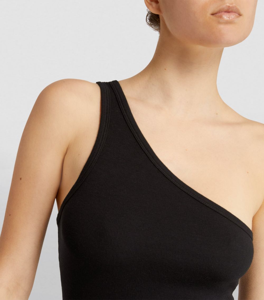 AGOLDE Agolde One-Shoulder Brita Tank Top