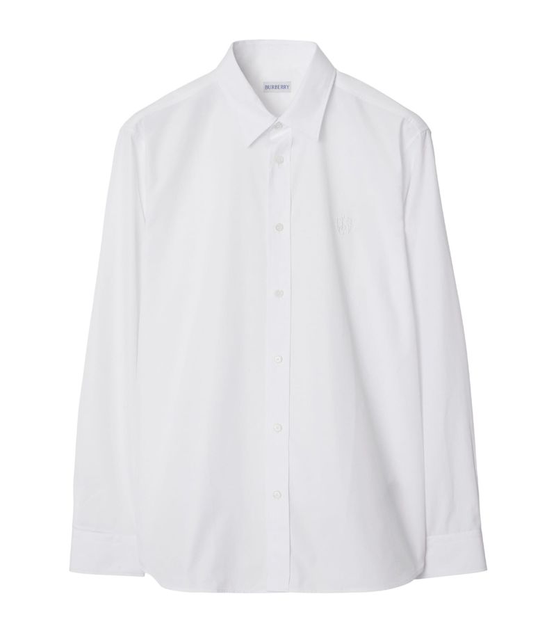 Burberry Burberry Embroidered Shield Monogram Shirt