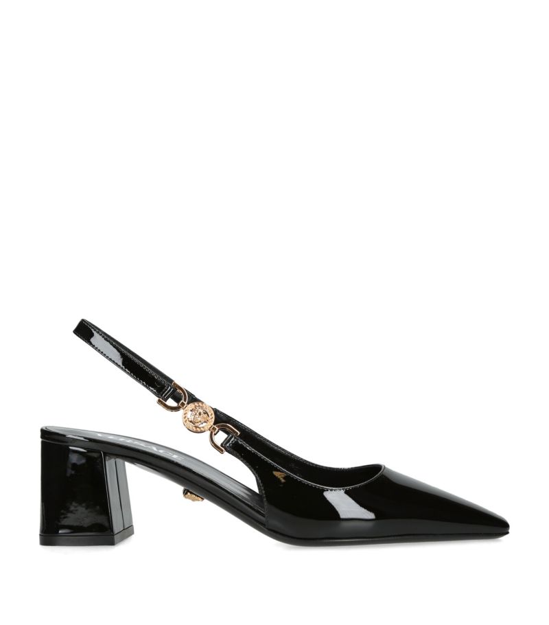 Versace Versace Medusa Slingback Heels 55