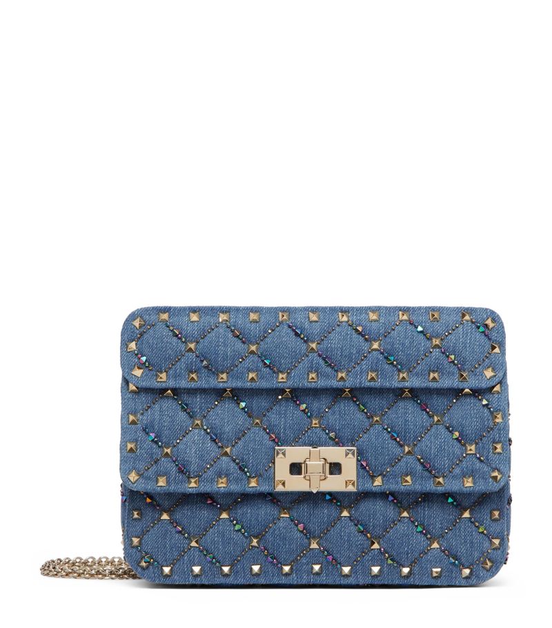 VALENTINO GARAVANI Valentino Garavani Leather Rockstud Spike Shoulder Bag