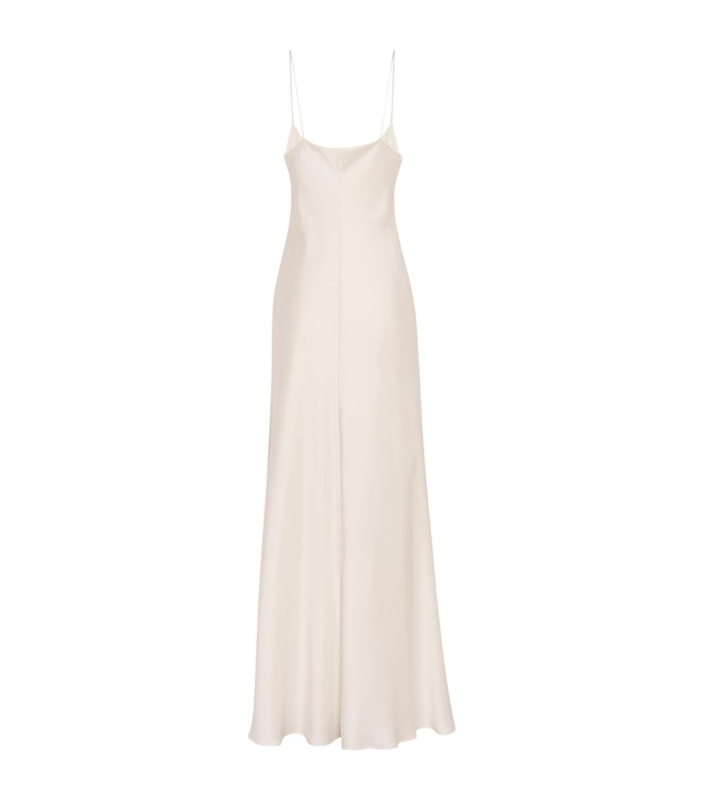 The Row The Row Guinevere Silk Maxi Dress