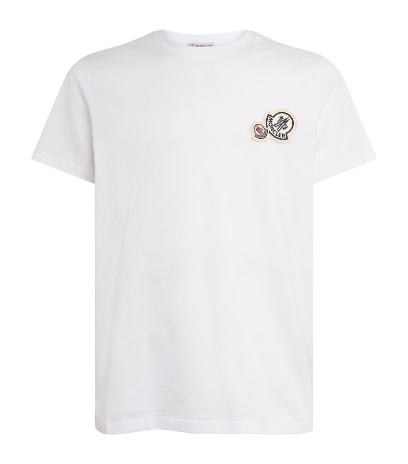 Moncler Moncler Cotton Logo Print T-Shirt