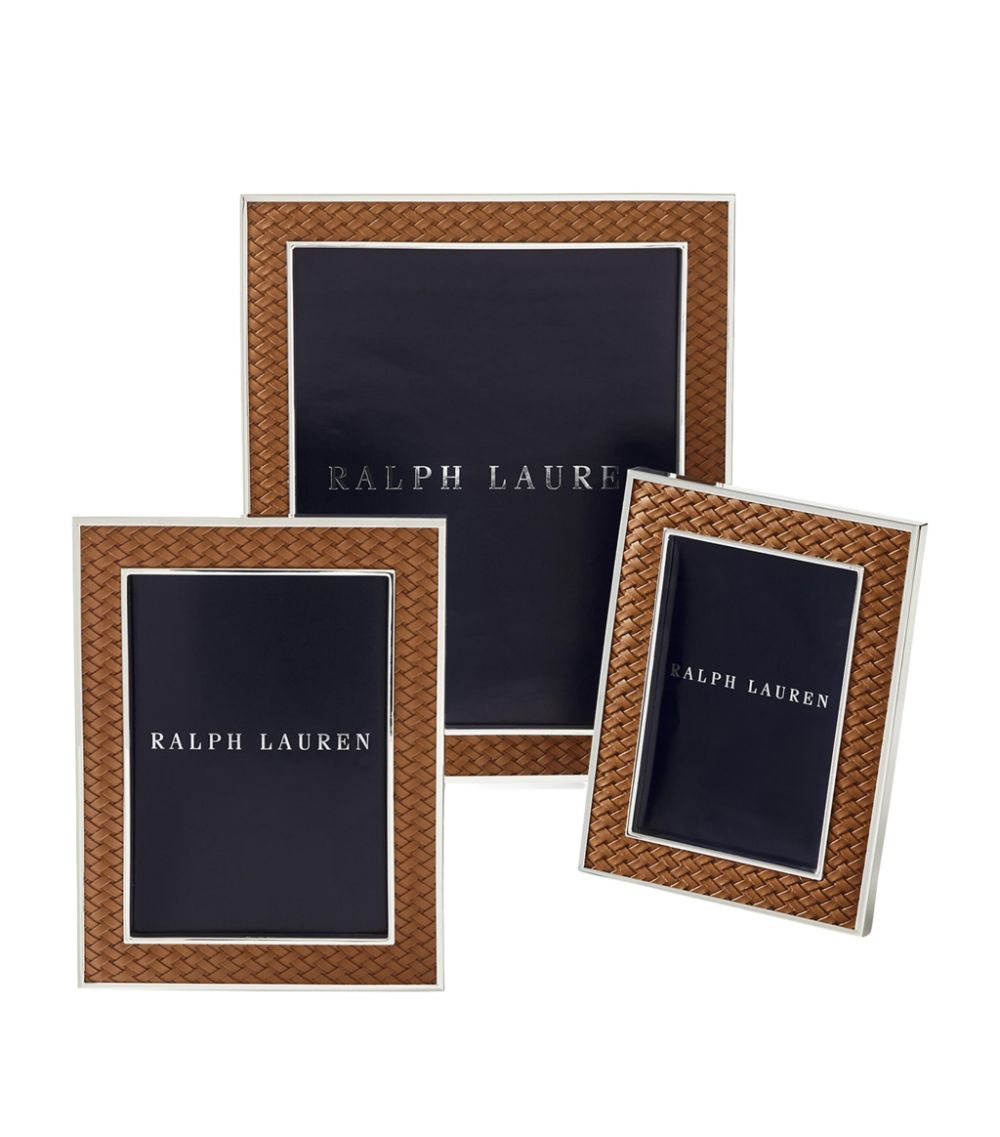 Ralph Lauren Home Ralph Lauren Home Leather Brockton Frame (6.5" X 8.5")