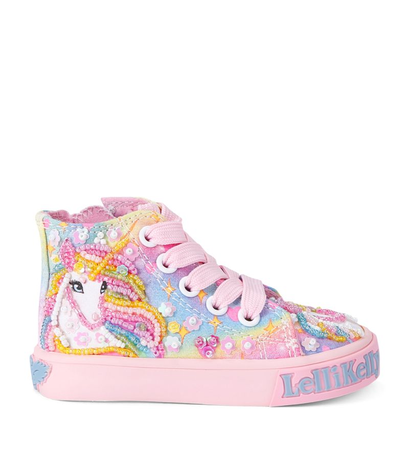 Lelli Kelly Lelli Kelly Embellished Unicorn Rainbow Sneakers