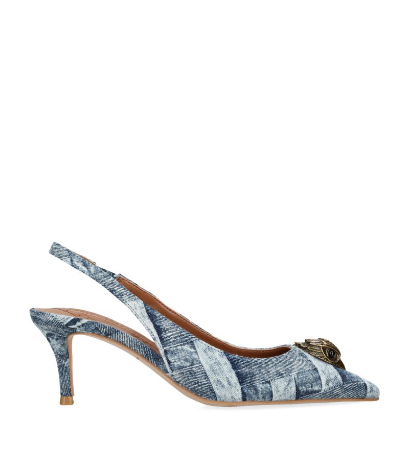 Kurt Geiger London Kurt Geiger London Denim Belgravia Slingback Heels