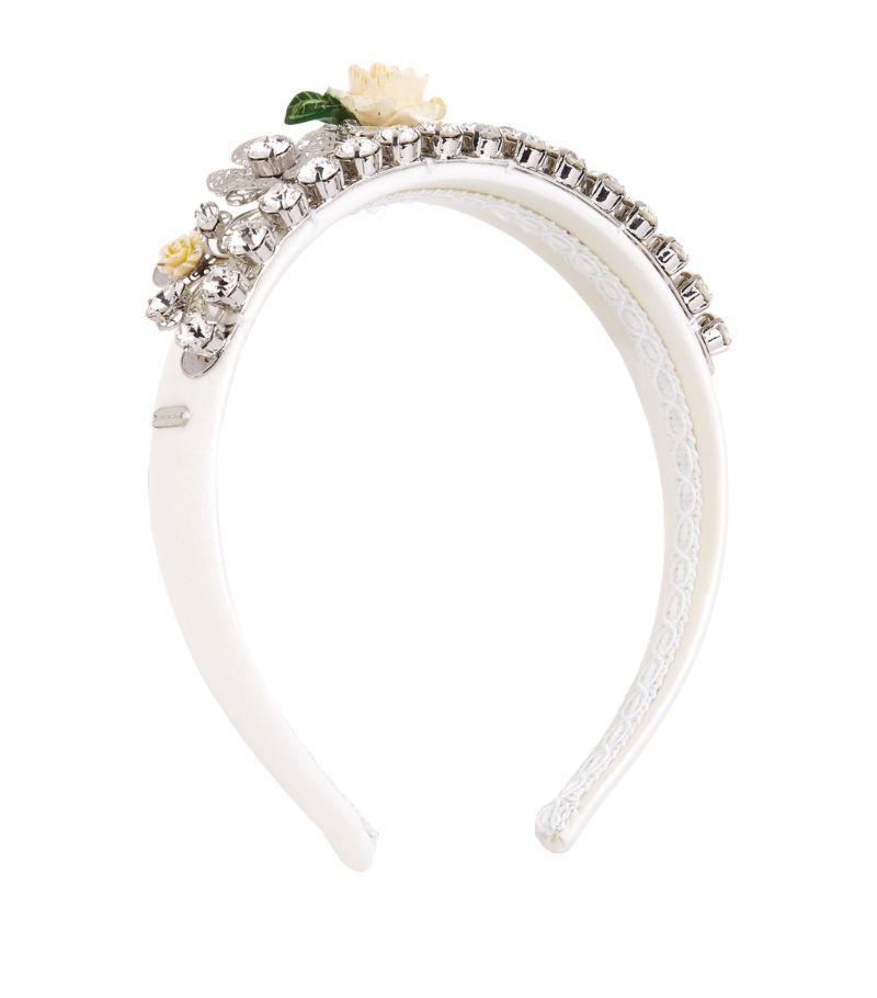 Dolce & Gabbana Dolce & Gabbana Kids Floral-Detail Tiara