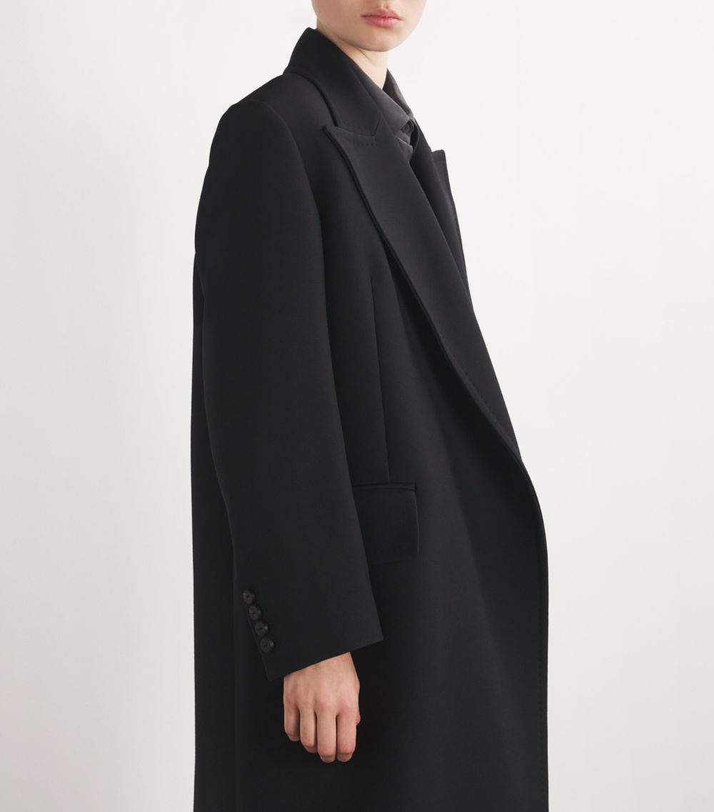 Max Mara Max Mara Wool-Silk Tailored Coat