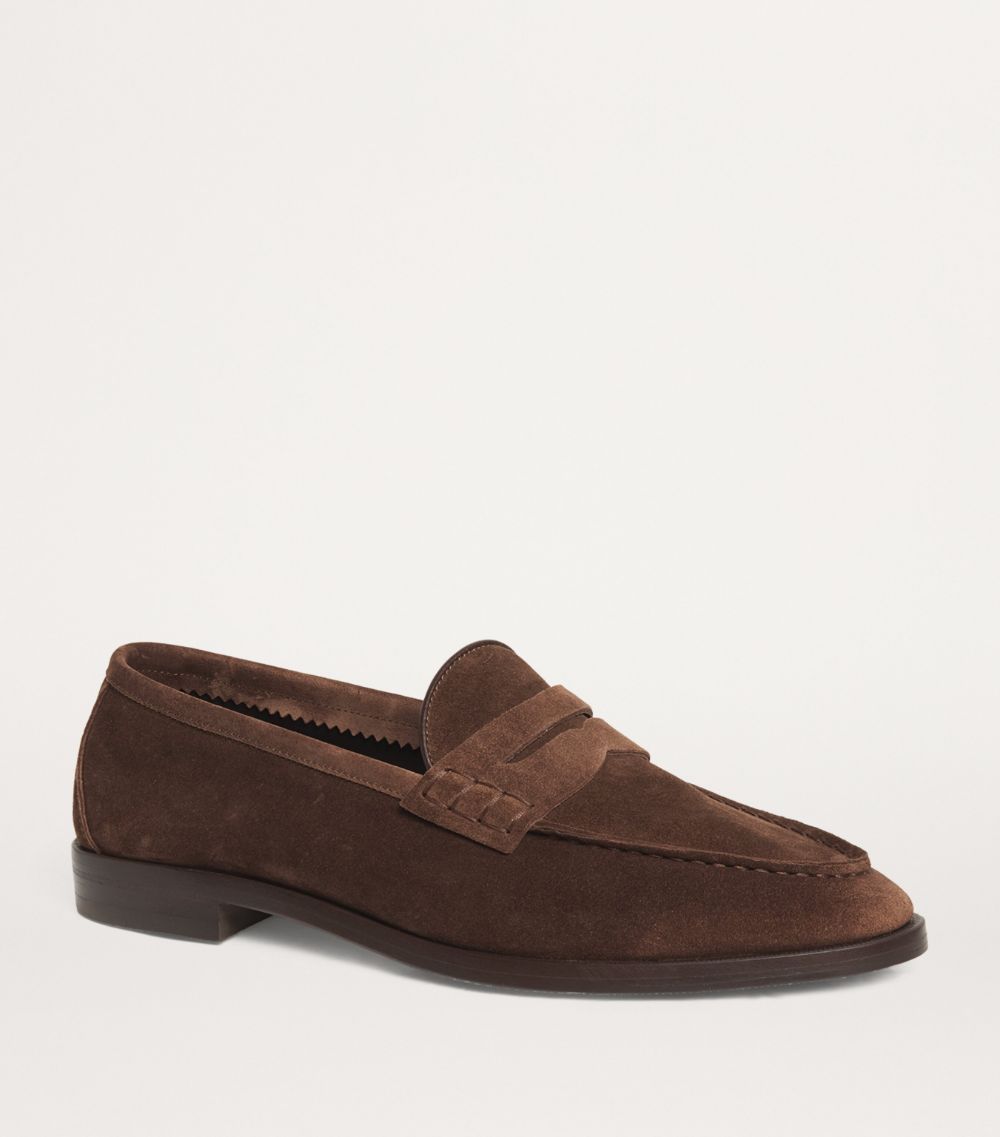 Ralph Lauren Purple Label Ralph Lauren Purple Label Suede Penny Loafers