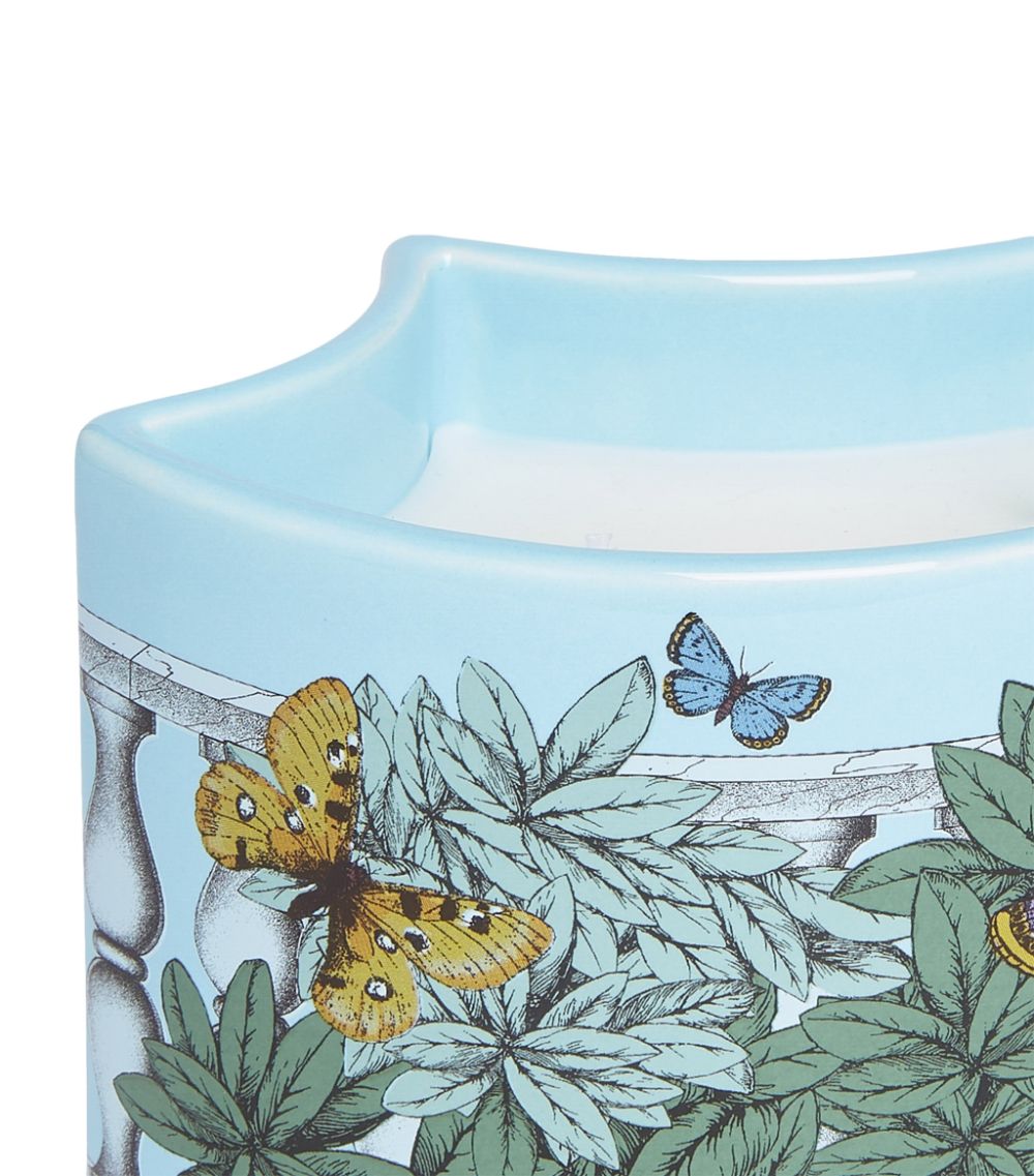 Fornasetti Fornasetti Farfalle E Balaustra Vase Candle (530G)