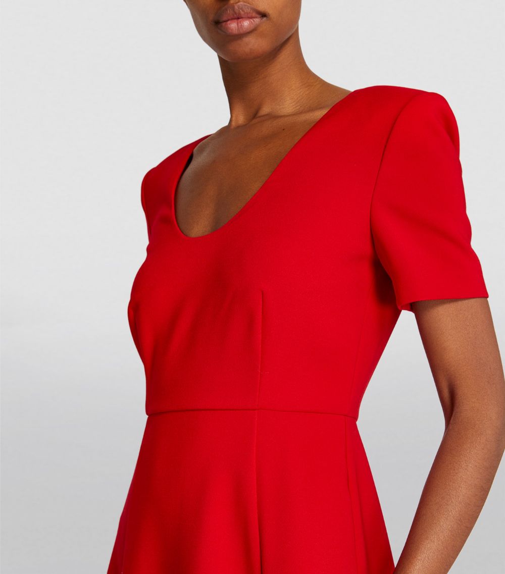 Roland Mouret Roland Mouret Short-Sleeve Midi Dress