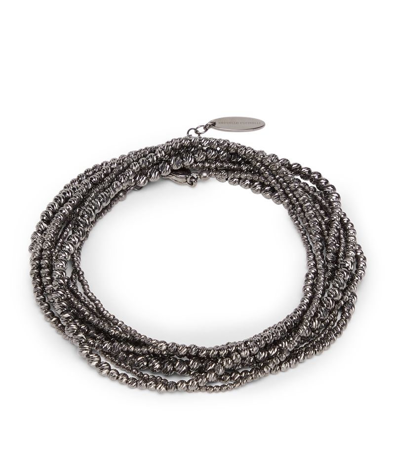 Brunello Cucinelli Brunello Cucinelli Glass Monili Wrap Bracelet